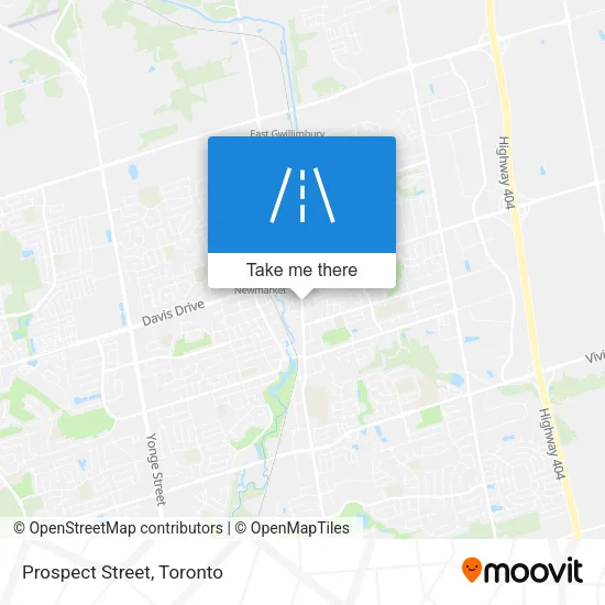 Prospect Street map