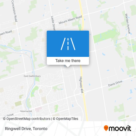 Ringwell Drive map