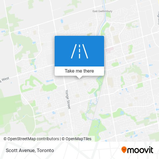 Scott Avenue map