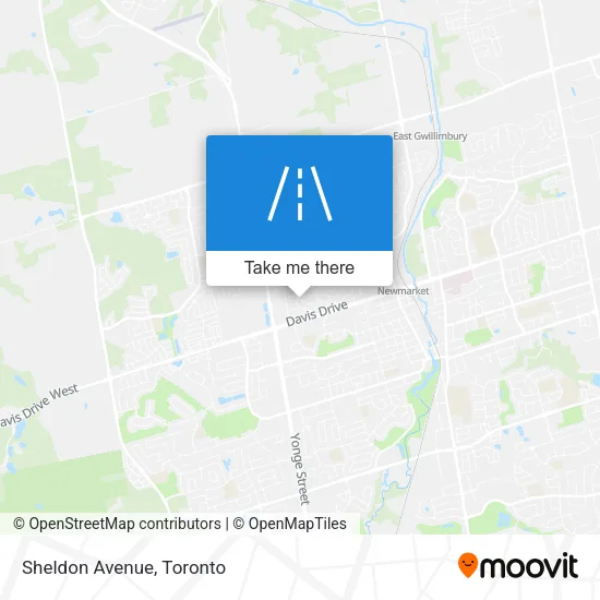 Sheldon Avenue map