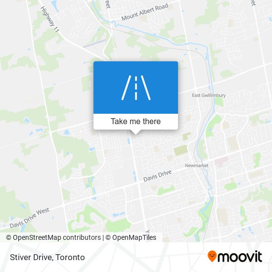 Stiver Drive map