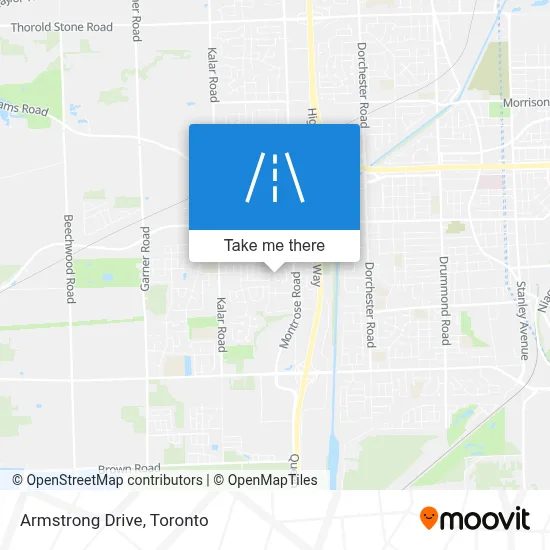 Armstrong Drive map