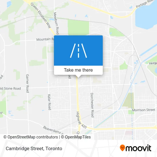 Cambridge Street map