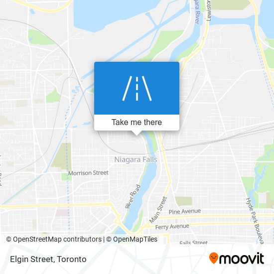 Elgin Street map