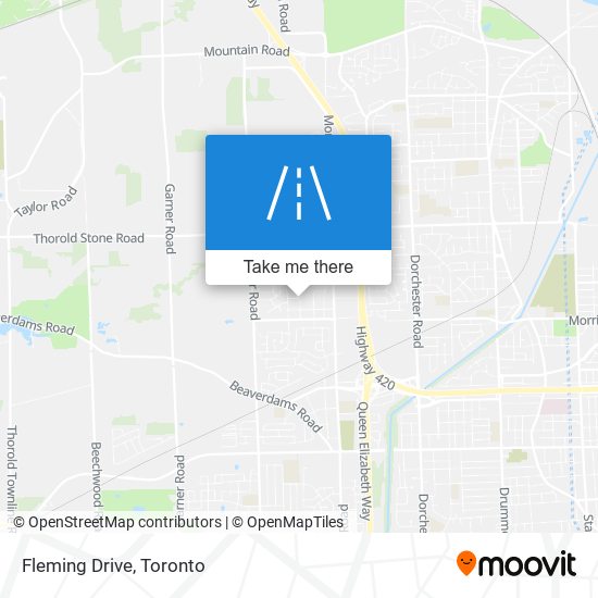 Fleming Drive map