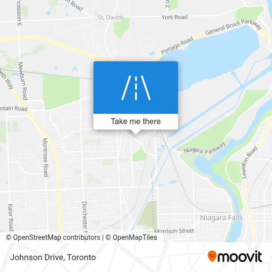 Johnson Drive map