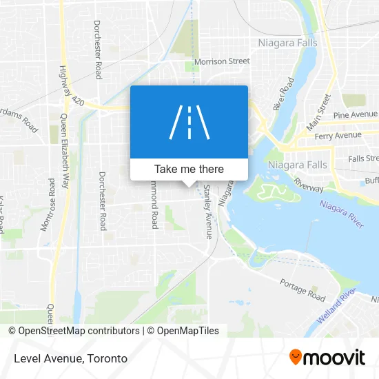 Level Avenue map