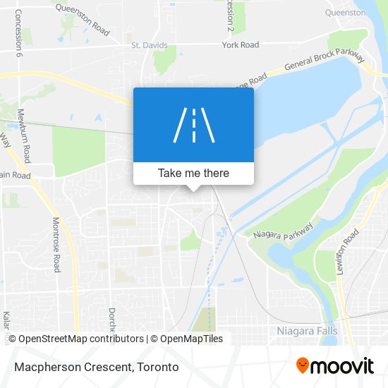 Macpherson Crescent map