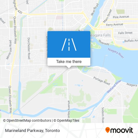 Marineland Parkway map