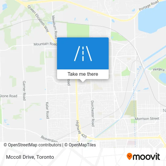 Mccoll Drive map