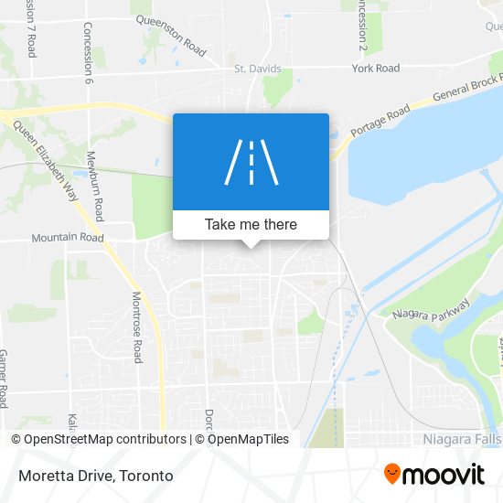 Moretta Drive map