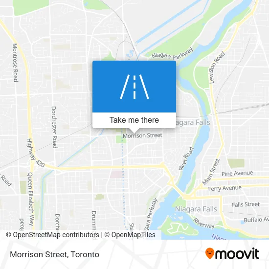 Morrison Street map
