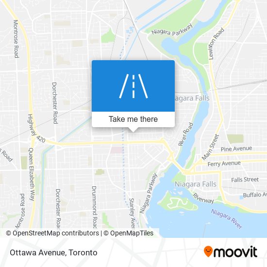 Ottawa Avenue map