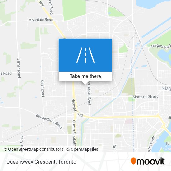 Queensway Crescent map