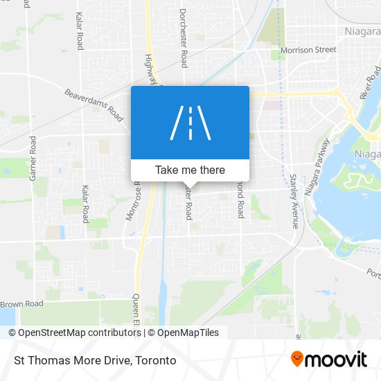 St Thomas More Drive map