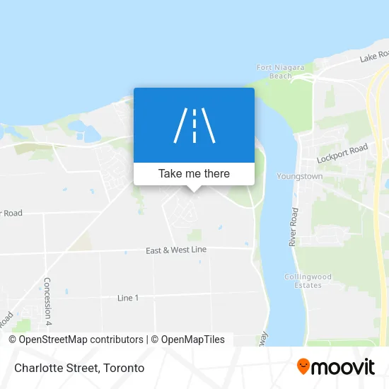 Charlotte Street map