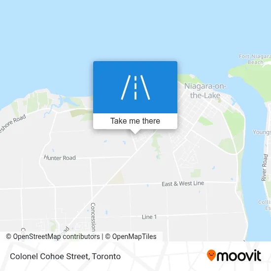 Colonel Cohoe Street map