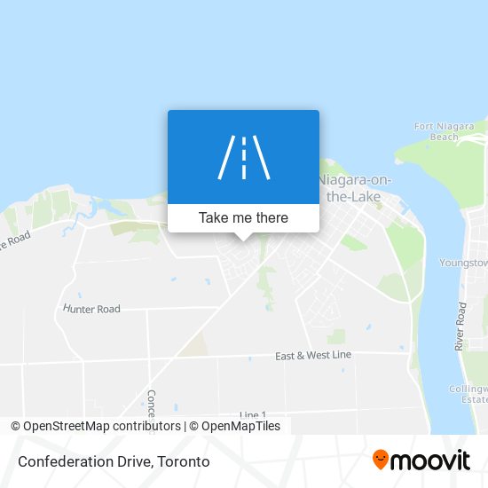 Confederation Drive map