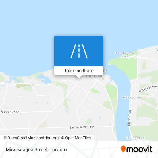 Mississagua Street map