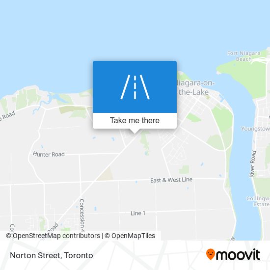 Norton Street map