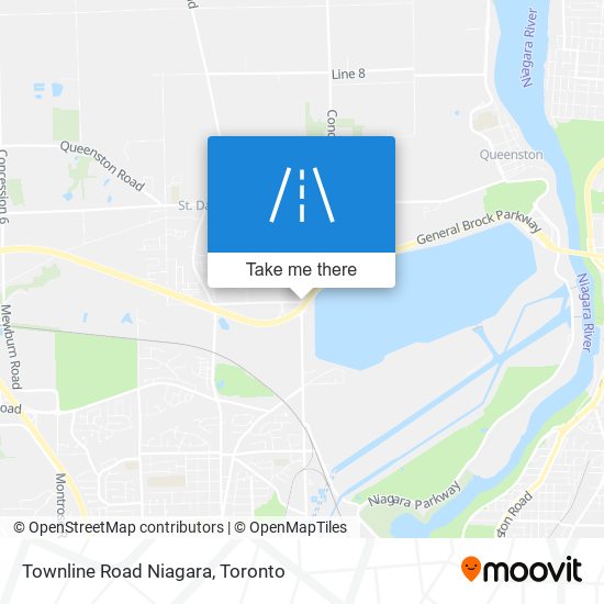Townline Road Niagara map