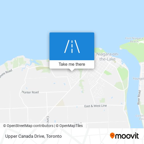 Upper Canada Drive map