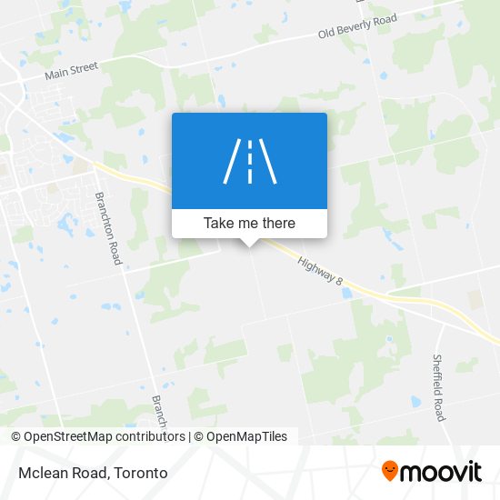 Mclean Road map