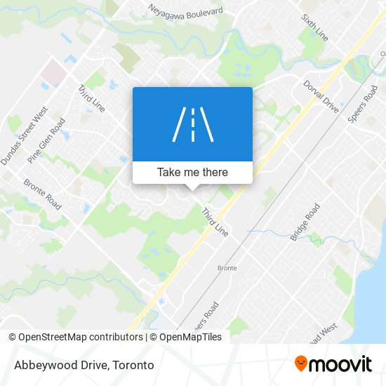 Abbeywood Drive map