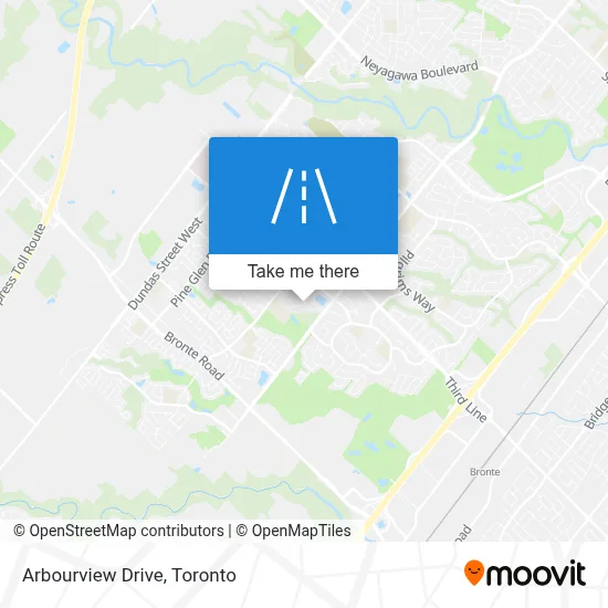Arbourview Drive map
