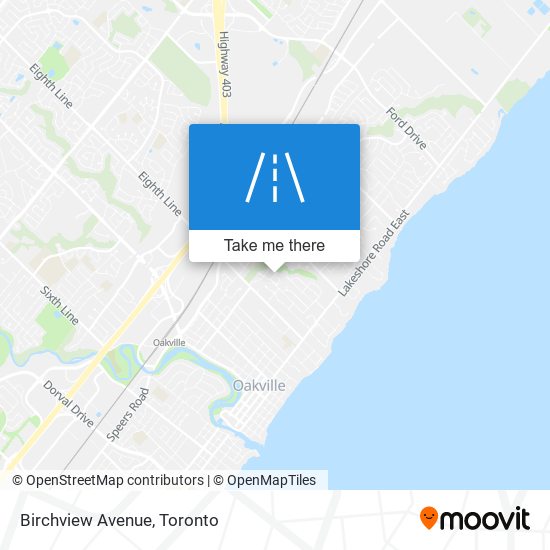 Birchview Avenue map