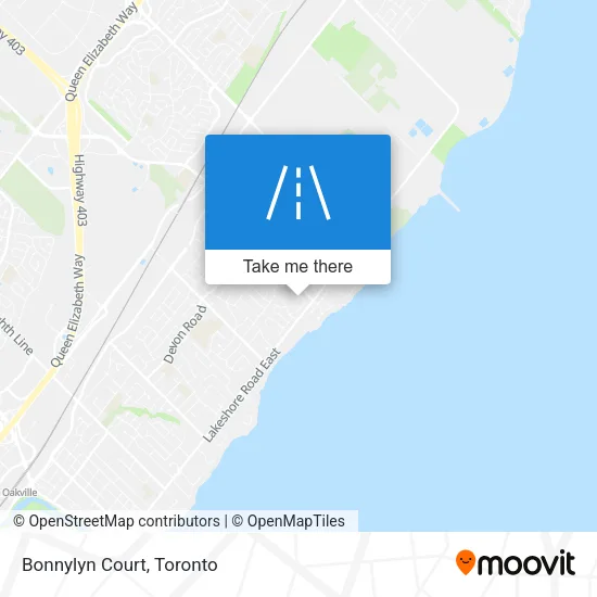 Bonnylyn Court map