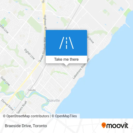Braeside Drive map