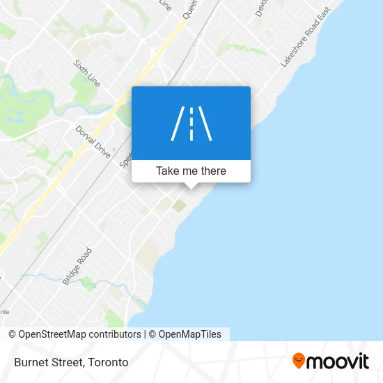 Burnet Street map