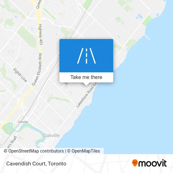 Cavendish Court map