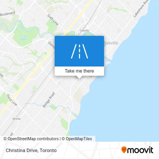 Christina Drive map