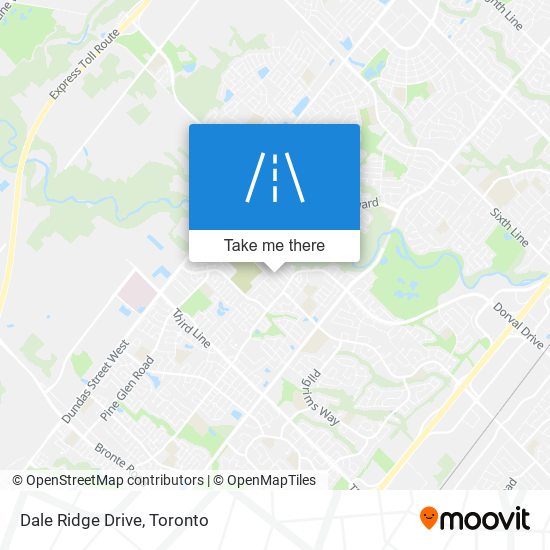 Dale Ridge Drive map
