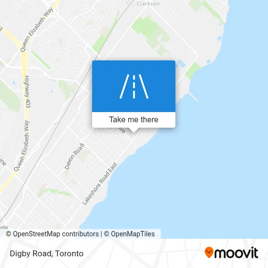 Digby Road map