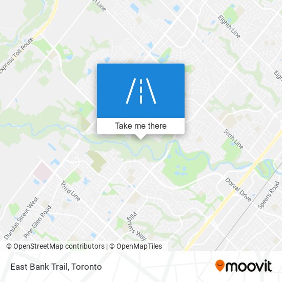 East Bank Trail plan