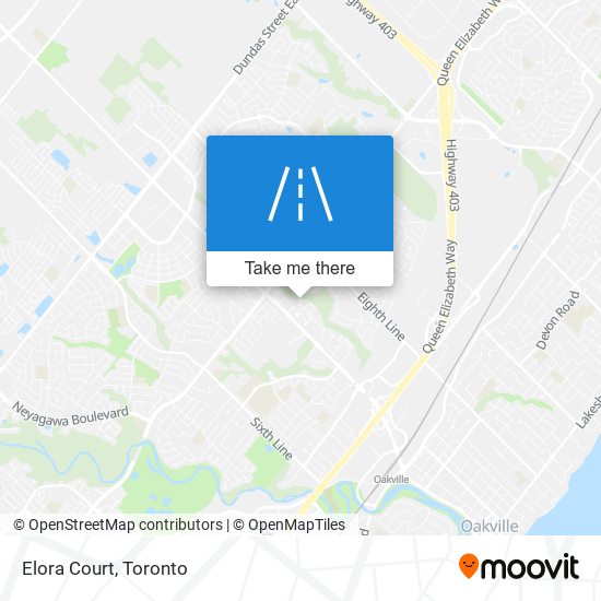 Elora Court map