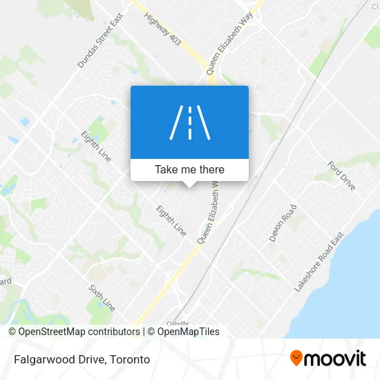 Falgarwood Drive map