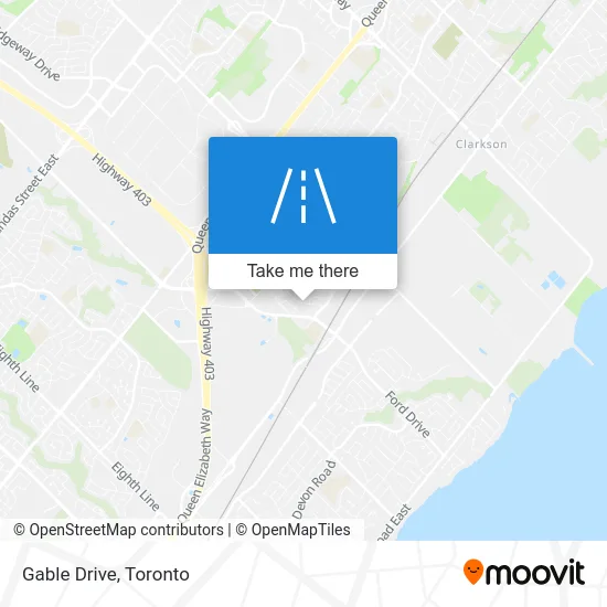Gable Drive map