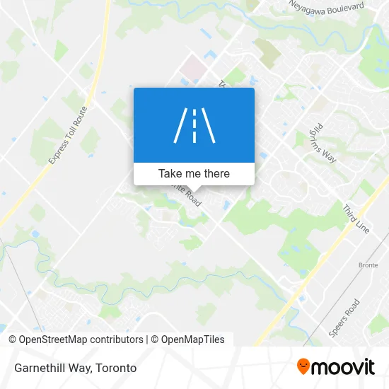 Garnethill Way map