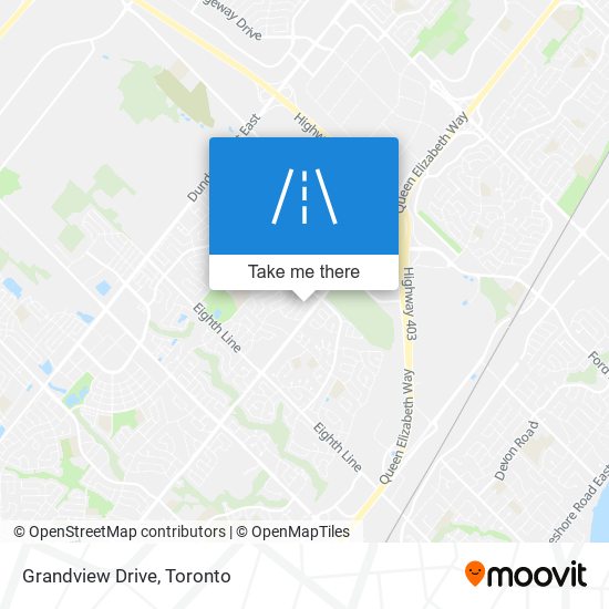 Grandview Drive map