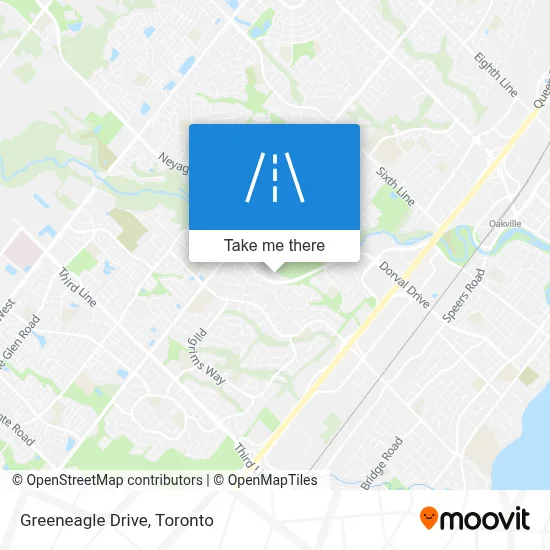 Greeneagle Drive map