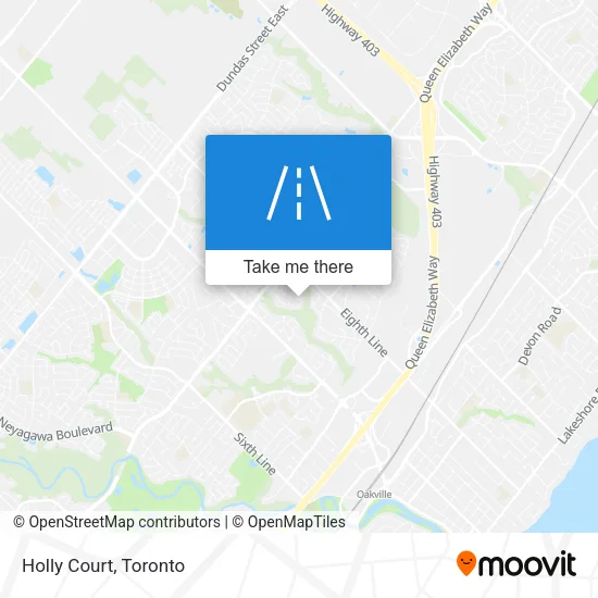 Holly Court map