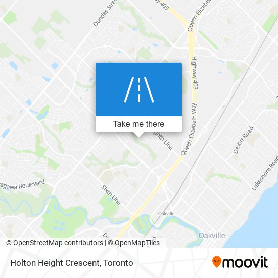 Holton Height Crescent map