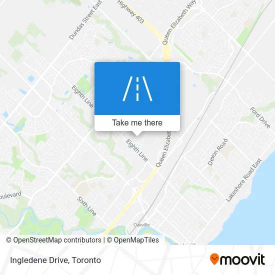 Ingledene Drive map