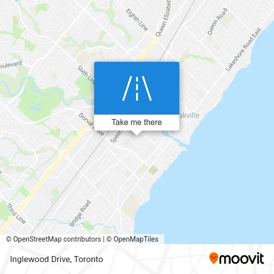 Inglewood Drive map