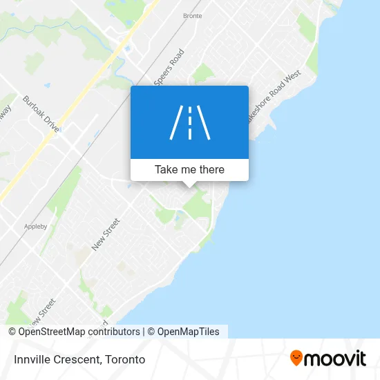 Innville Crescent map