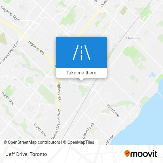 Jeff Drive map